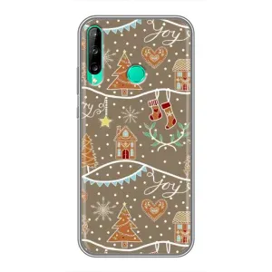 Новогодние, Праздничные Чехлы для Huawei Y7p (2020) - 2024 год (Новогодние пряники)