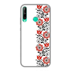 Чехол для Патриота Украины Huawei Y7p (2020) - (AlphaPrint) (Яркая вишиванка)