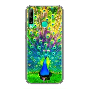 Чохол з пташками на Huawei Y7p (2020) (VPrint) (Яскравий Павлин)