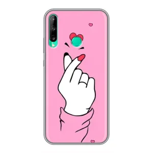 Чохол з принтом для Huawei Y7p (2020) (AlphaPrint - Знак сердечка) (Знак Love)