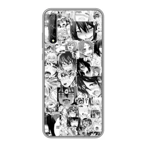 Чохли Персонажі Аніме Наруто для Huawei P Smart S / Y8p (2020) (AlphaPrint) (Ahegao manga)