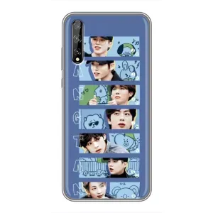 Чохли BTS для Huawei P Smart S / Y8p (2020) (AlphaPrint) (Bangtan)