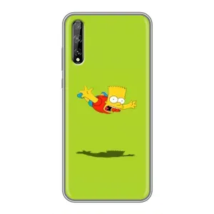 Чjхол з Сімпсонами для Huawei P Smart S / Y8p (2020) (VPrint) (Барт Сімпсон)