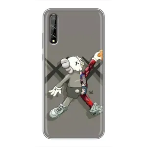 Чохли для Huawei P Smart S / Y8p (2020) - Bearbrick Louis Vuitton (PREMIUMPrint) (Беарбрік Джордан)