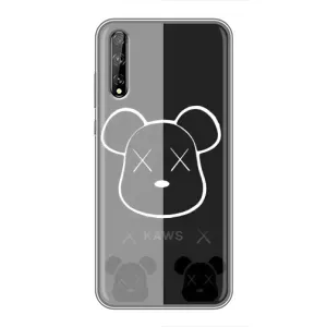 Чохли для Huawei P Smart S / Y8p (2020) - Bearbrick Louis Vuitton (PREMIUMPrint) (БеарБрік очі)