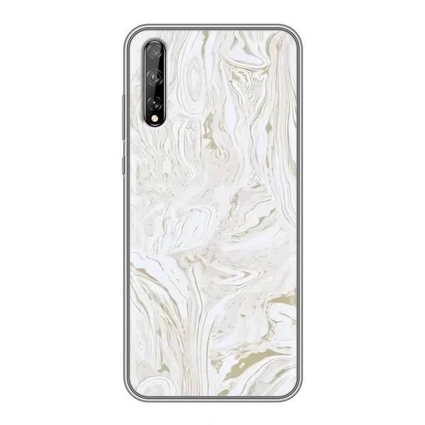 Чехол с принтом «Белый мрамор» для Huawei P Smart S / Y8p (2020) Чехол с принтом «Белый мрамор» для Huawei P Smart S / Y8p (2020)