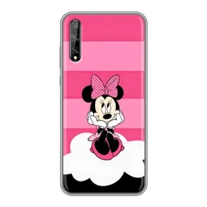 Міккі Маус чохол для Huawei P Smart S / Y8p (2020) (AlphaPrint - Мультяшні) (Дівчинка Maus)