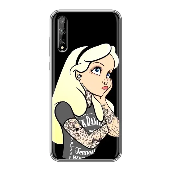 Чохол з принтом «Дівчина в тату» для Huawei P Smart S / Y8p (2020)