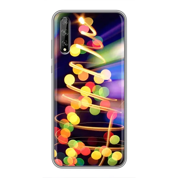 Чохол з принтом «Ялинка в огоньках» для Huawei P Smart S / Y8p (2020) Чохол з принтом «Ялинка в огоньках» для Huawei P Smart S / Y8p (2020)