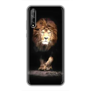 Чохол з картинкою ЛЕВ для Huawei P Smart S / Y8p (2020) (VPrint) (Лев)