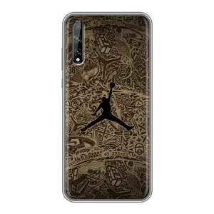 Чохли для Huawei P Smart S / Y8p (2020) - з картинкою JORDAN (AlphaPrint) (Logo Jordan)