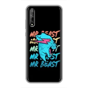 Чохли Містер Біст для Хуавей P Smart S / Y8p (2020) (logo Mr beast)