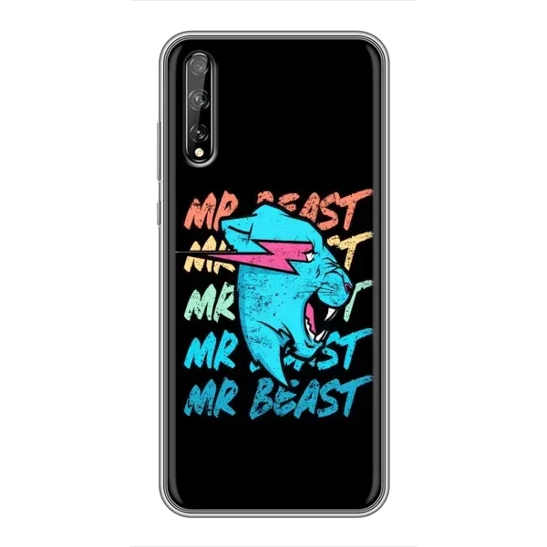 Чехол с принтом «logo Mr beast» для Huawei P Smart S / Y8p (2020)