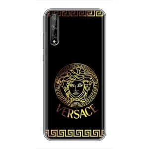 Чохли VERSACE для Хуавей P Smart S / Y8p (2020) (PREMIUMPrint) (Logo Versace)