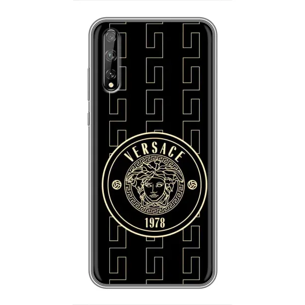 Чохол з принтом «Лого Версаче» для Huawei P Smart S / Y8p (2020)