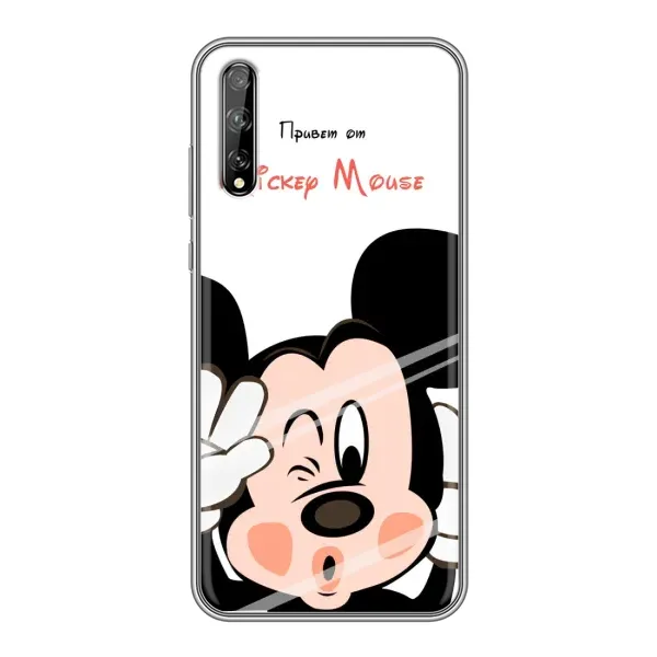 Чехол с принтом «Маус Микки» для Huawei P Smart S / Y8p (2020)