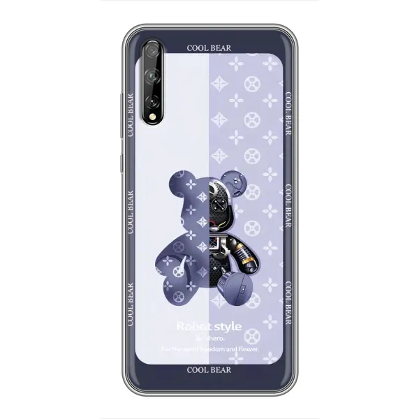 Чехол с принтом «Медвежонок LV» для Huawei P Smart S / Y8p (2020)