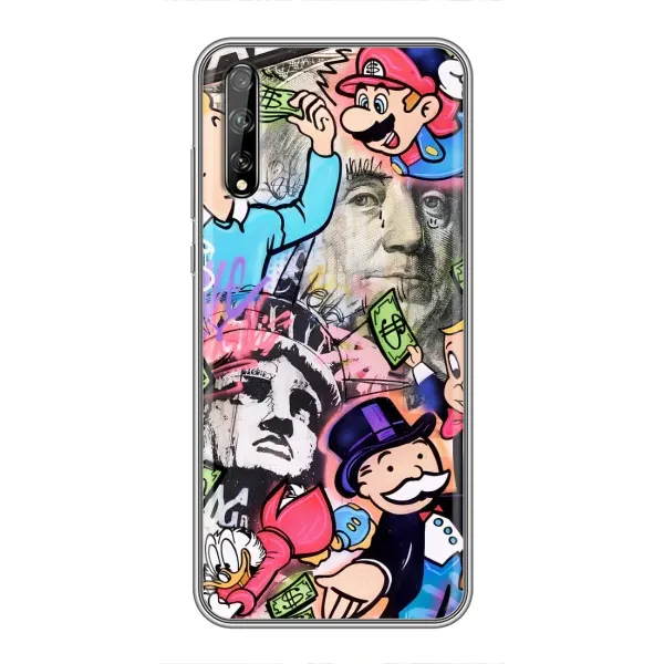 Чехол с принтом «Monopoly man» для Huawei P Smart S / Y8p (2020)