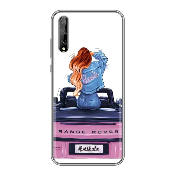 Чохол з принтом «На машині» для Huawei P Smart S / Y8p (2020)