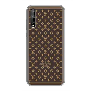 Чохли Луі Вітон для Huawei P Smart S / Y8p (2020) (AlphaPrint - LOUIS VUITTON) (шпалери LV)