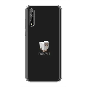 Чохол Майнкрафт на Huawei P Smart S / Y8p (2020) (AlphaPrint) Minecraft (Овечка Майнкрафт)