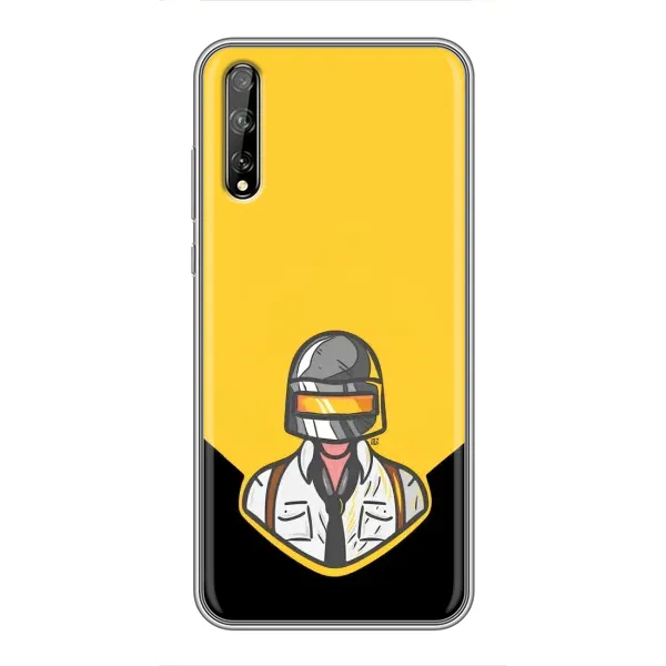 Чехол с принтом «Пабг в шлеме» для Huawei P Smart S / Y8p (2020)
