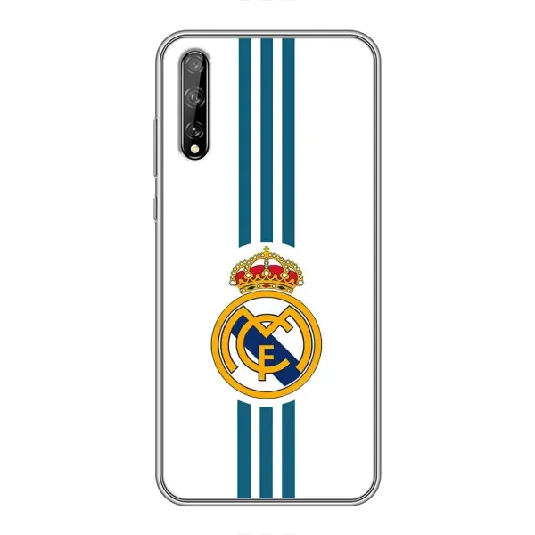 Чехол с принтом «Реал Мадрид на белом» для Huawei P Smart S / Y8p (2020)
