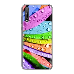 Чехлы (ART) Цветы на Huawei P Smart S / Y8p (2020) (VPrint) (Семиквітка)
