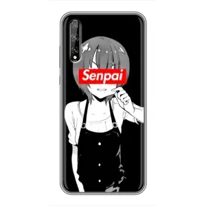Чохли Персонажі Аніме Наруто для Huawei P Smart S / Y8p (2020) (AlphaPrint) (Senpai)
