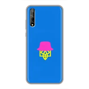 Чохли для Huawei P Smart S / Y8p (2020) Укр. Символіка (AlphaPrint) (Шапка на гербу)