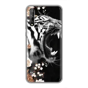 Чохли з картинкою животних Huawei P Smart S / Y8p (2020) (Стильний ТИГР)