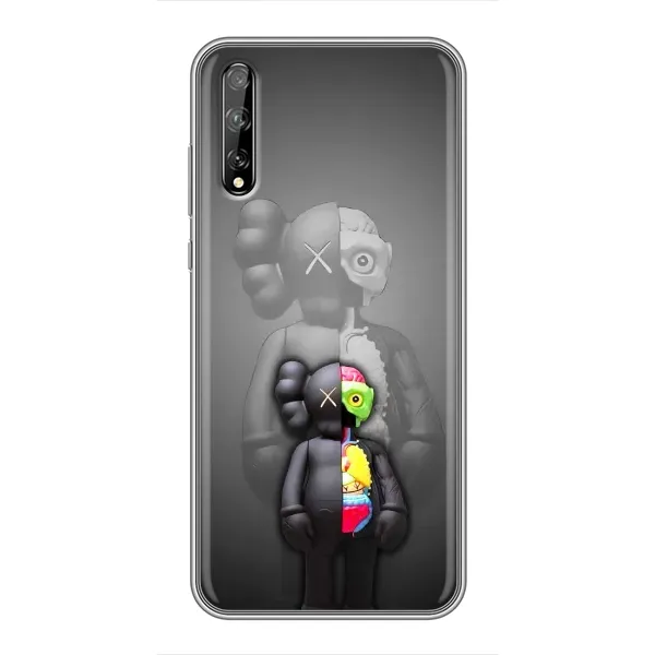 Чехол с принтом «Тело Bearbrick» для Huawei P Smart S / Y8p (2020)