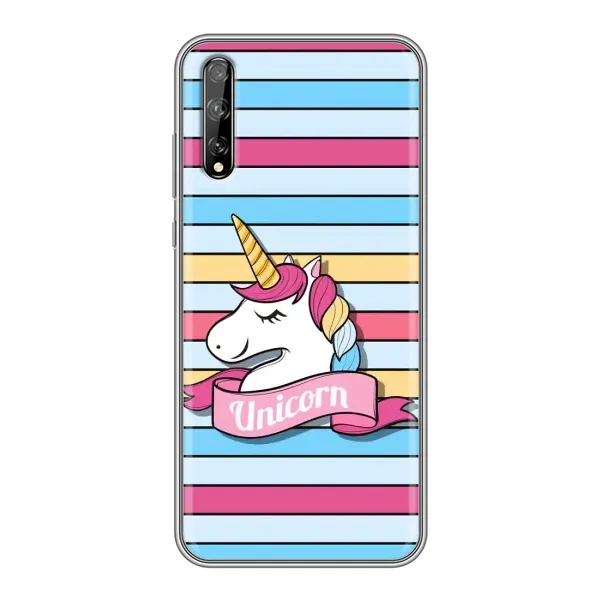 Чехол с принтом «Unicorn» для Huawei P Smart S / Y8p (2020)