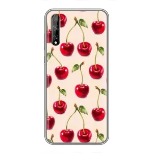 Чохли з фруктами для Huawei P Smart S / Y8p (2020) (VPrint) (Черешня)