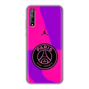 Чохли PSG для Huawei P Smart S / Y8p (2020) (AlphaPrint) (яскравий ПСЖ)