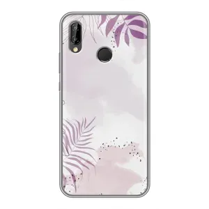 Чехол с принтом «Фиолетовые листья» для Huawei Y9 2019 / Enjoy 9 Plus
