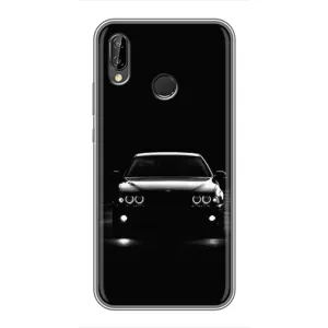 Чохол для Хуавей У9 (2019) - з принтом БМВ (AlphaPrint) (Машина BMW)