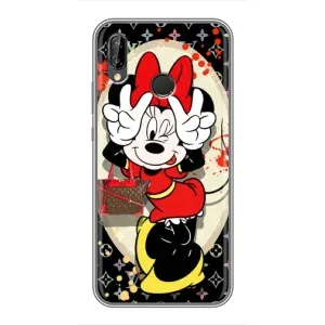 Чехол Disney Mouse Huawei Y9 2019 / Enjoy 9 Plus (PREMIUMPrint) (Минни peace)
