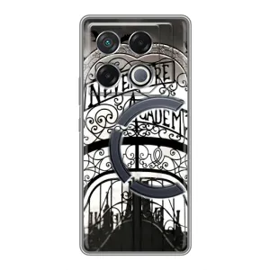 Чохол з дизайном Венздей 2 на Infinix GT 20 Pro (Ворота Академії Невермор)