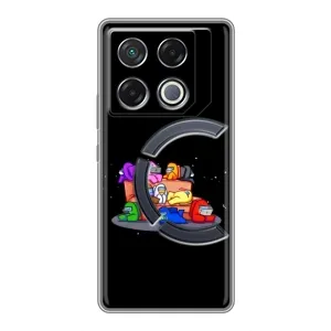 Чохли Амонг Ас для Infinix GT 20 Pro (AlphaPrint) (Амонг-ас)