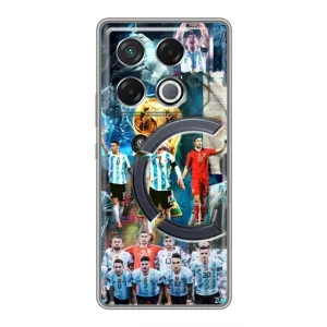 Чохли Мессі для Infinix GT 20 Pro (AlphaPrint) (Аргентина Мессі)