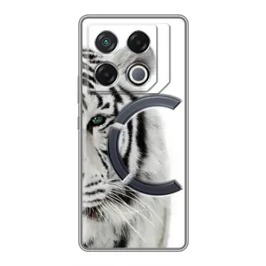 Чохли з картинкою животних Infinix GT 20 Pro (Білий Тигр)