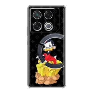 Чехли для Infinix GT 20 Pro - Скрудж МакДак Louis Vuitton (PREMIUMPrint) (Богатство Макдака)