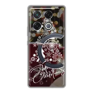 Різдвяні Чохли для Infinix GT 20 Pro (VPrint) (Ялинка яскрава)