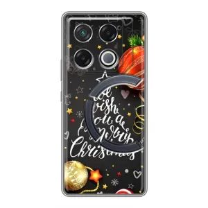 Різдвяні Чохли для Infinix GT 20 Pro (VPrint) (Ялинка)