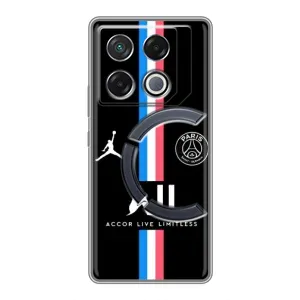 Чохли PSG для Infinix GT 20 Pro (AlphaPrint) (футболка ПСЖ)