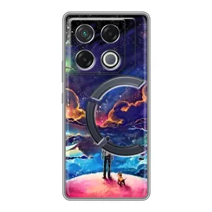Космічні Чохли для ДжіТі 20 Про (VPrint) (Вид Галактики)