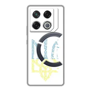 Чохли для Infinix GT 20 Pro Укр. Символіка (AlphaPrint) (Герб з букв)