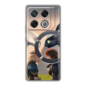 Чохол як приборкати дракона на Infinix GT 20 Pro (Гикавка і Астрід)
