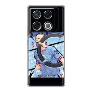 Чохли з футболістом Ерлінг Холанд для Infinix GT 20 Pro (AlphaPrint) (гол Ерлінг Холанд)